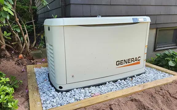 Generator installation 3