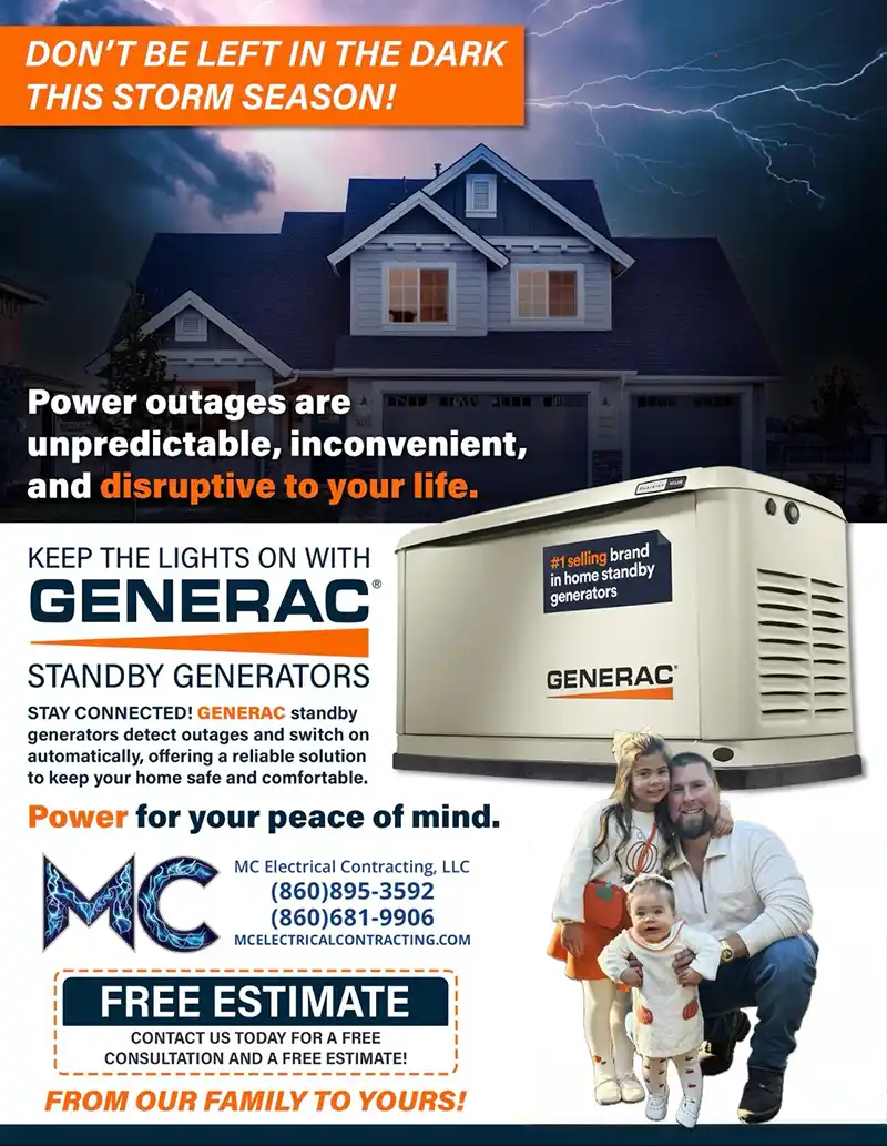 Generac standby generator installation
