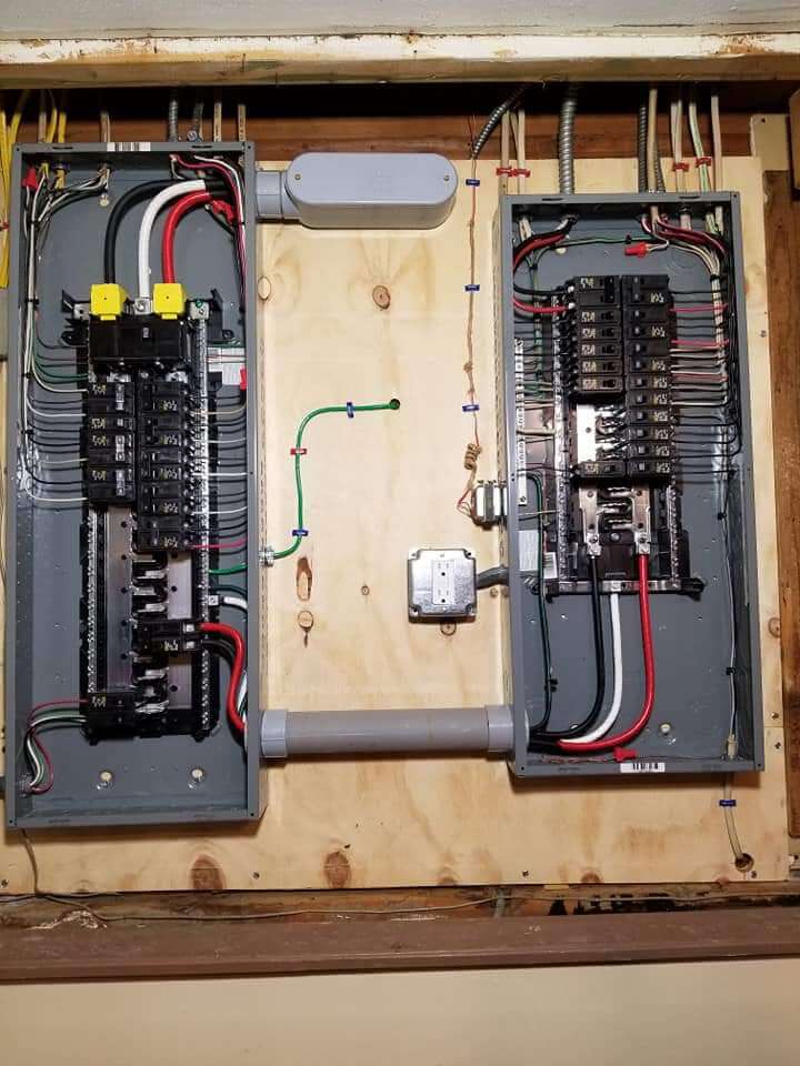 Commercial electrical panel